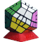A 2x3x3 Hexamixup shape transformed into a deltoidal icositetrahedron.