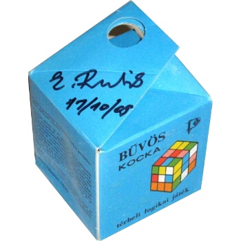 TwistyPuzzles.com > Museum > Rubik's Cube (second batch by Politechnika)